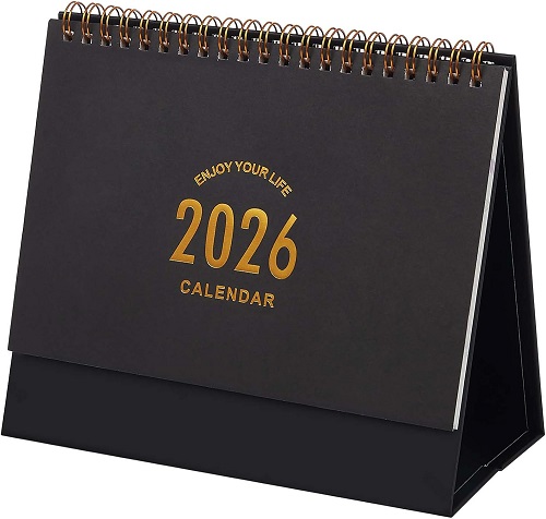 Desk Calendar 2026