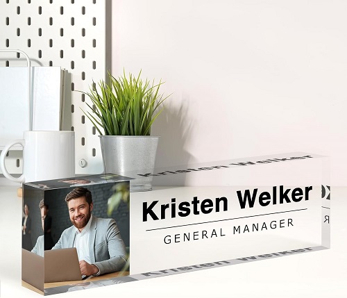 Personalized Desk Nameplate