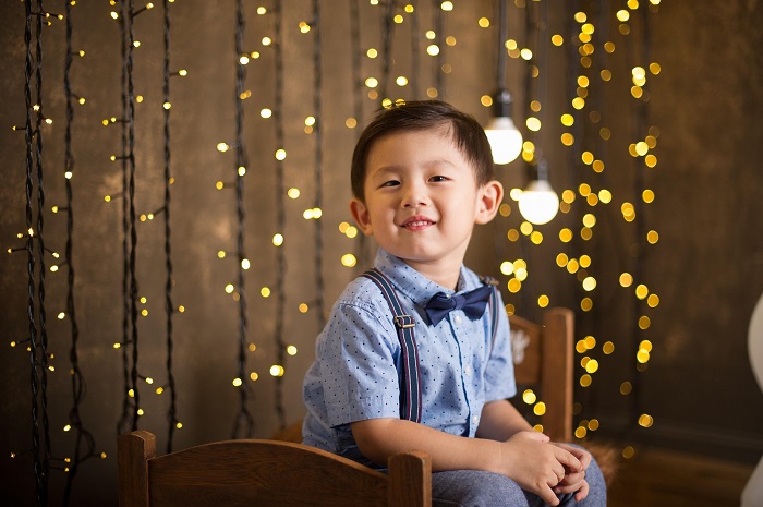 similes for handsome