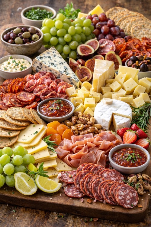 Charcuterie & Cheese Display