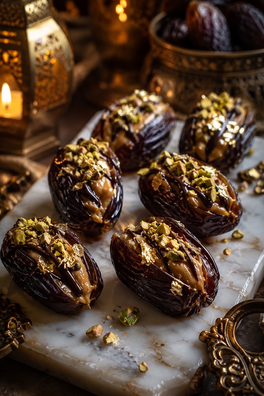 Chocolate Stuffed Dates