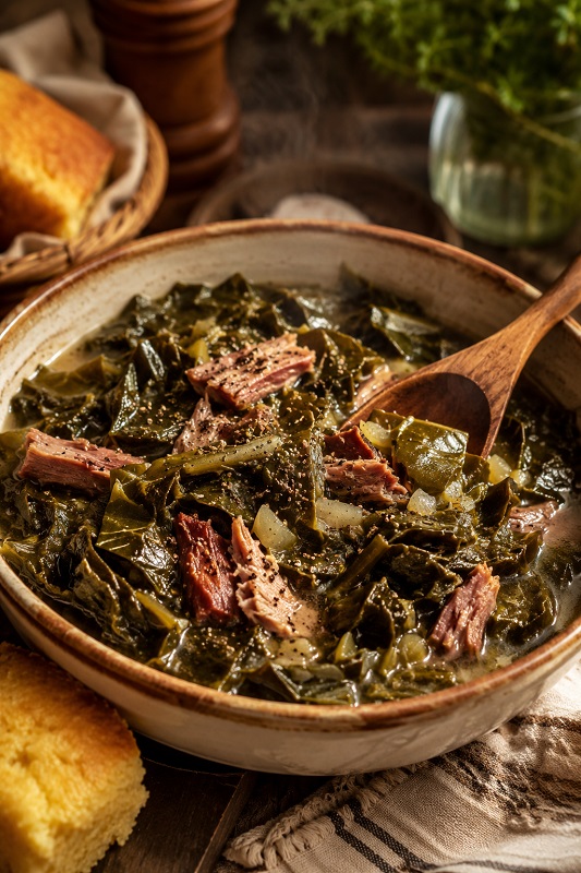 Collard Greens and Smoked Turkey