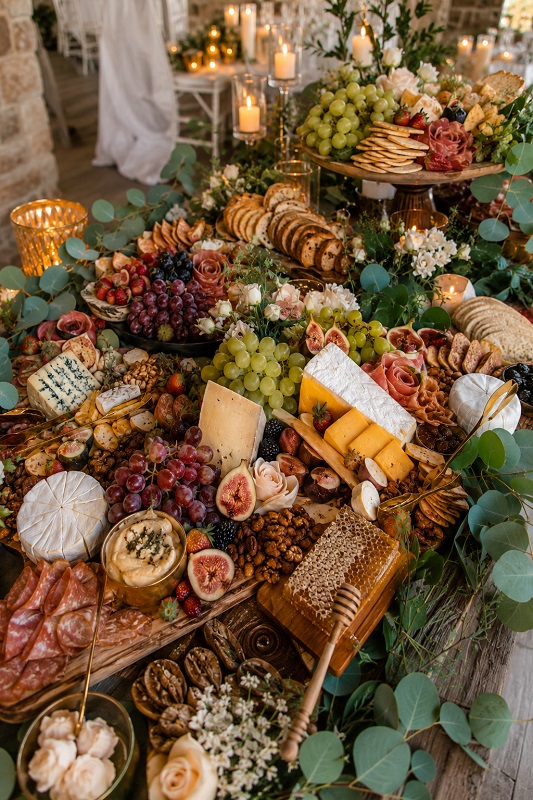 wedding reception food ideas