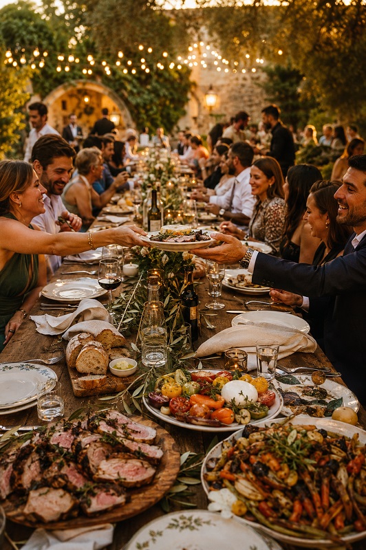 food ideas for a wedding dinner
