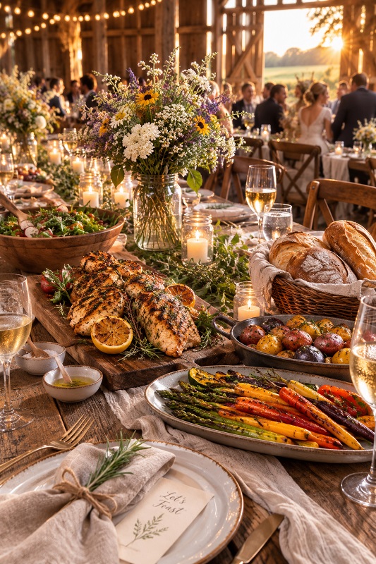 Rustic Farm-to-Table Dinner