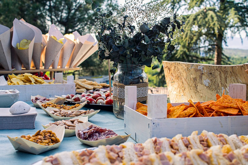 food ideas for wedding reception