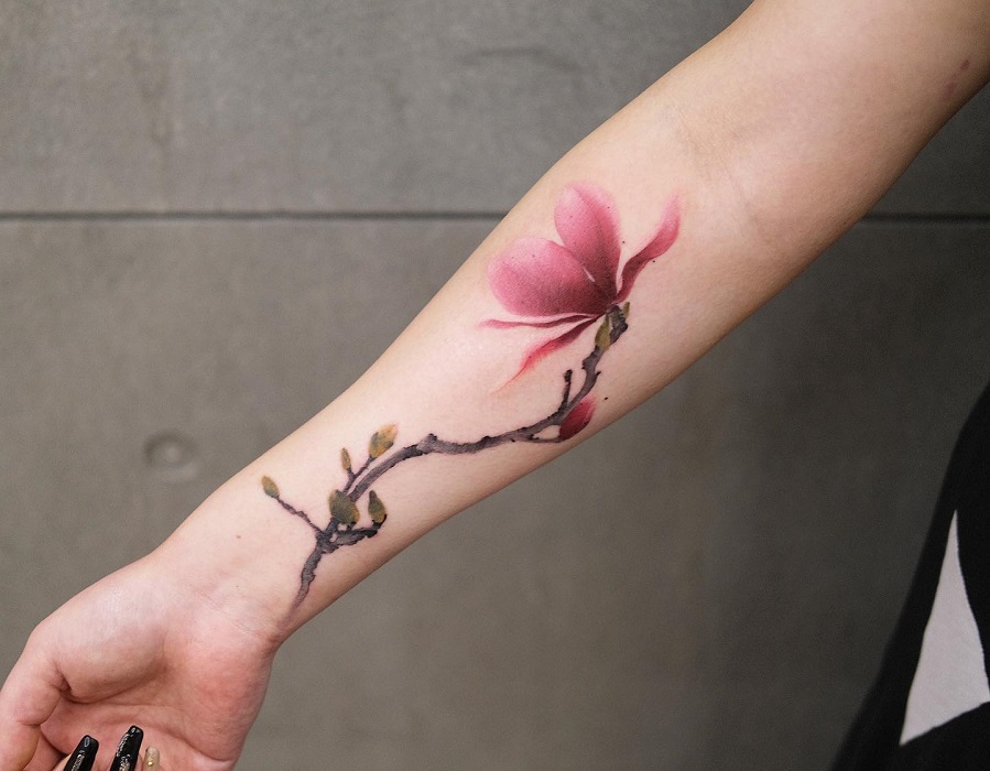 magnolia tattoos