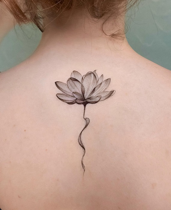 girly lotus tattoos