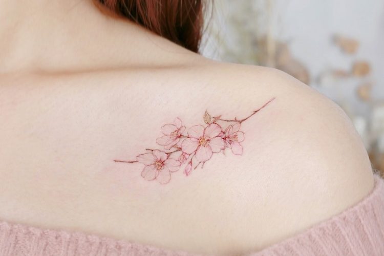 cherry blossom tattoo ideas