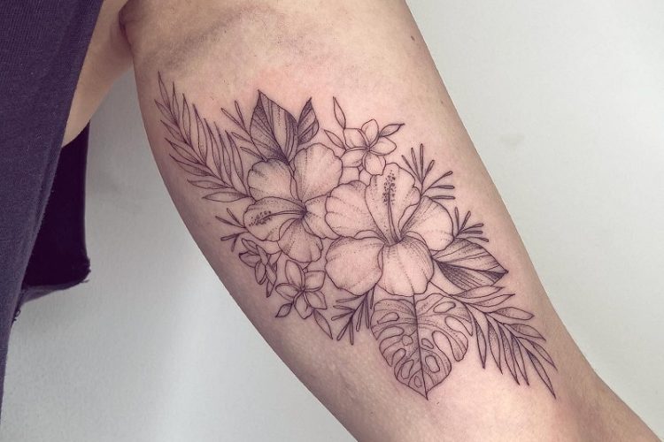 hibiscus tattoos