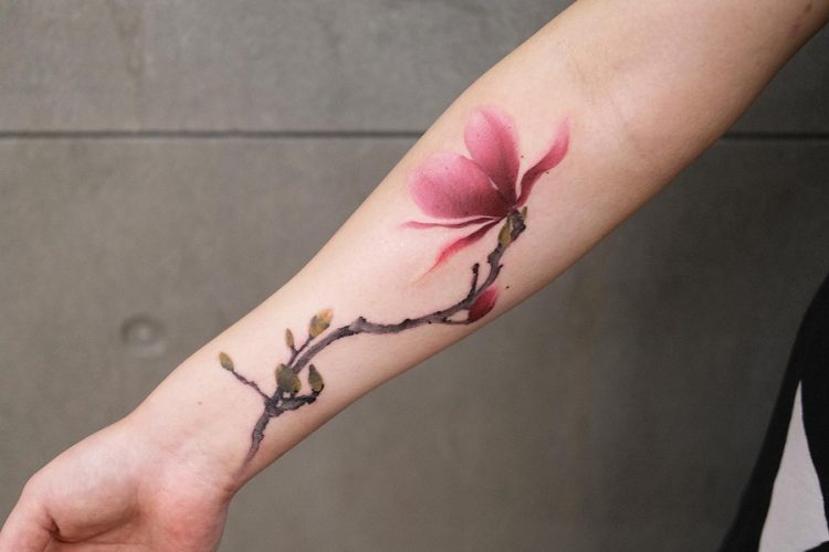 magnolia tattoos
